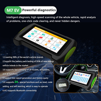 Escáner de Diagnóstico de Vehículos Universal OBD Humzor para Vehículos de Nueva Energía, Gasolina, Eléctricos e Híbridos (12-24V, 6 Meses de Garantía)