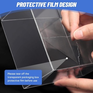 New Style Acrylic TCG Card <b>Display</b> <b>Case</b> Customizable Logo Dustproof Clear Washable for Eco Friendly Booster Box <b>Display</b> - Product Image 2