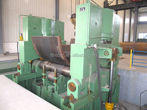 Machine à rouler les plaques à 3 rouleaux universelle automatique CNC de marque W11S FLINT, <span class=keywords><strong>acier</strong></span> inoxydable, aluminium, <span class=keywords><strong>acier</strong></span> haute résistance AR400F - Product Image 4