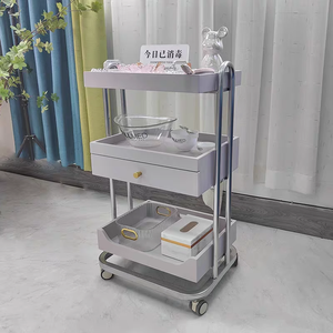 Chariot <span class=keywords><strong>de</strong></span> salon moderne en métal pour salons <span class=keywords><strong>de</strong></span> manucure et salons <span class=keywords><strong>de</strong></span> <span class=keywords><strong>coiffure</strong></span> Garantie <span class=keywords><strong>de</strong></span> 8 ans Outil <span class=keywords><strong>de</strong></span> stockage pour studios <span class=keywords><strong>de</strong></span> <span class=keywords><strong>coiffure</strong></span> - Product Image 1