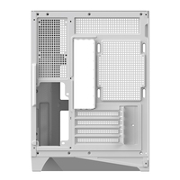 Caja de Ordenador para Juegos Ruix Iceblade 240 Blanca OEM al por Mayor, Micro-ATX ITX, con Ventiladores ARGB, Vista Completa, Torre Media