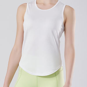 Chaleco Deportivo de Verano, Nuevo Estilo, Secado Rápido, para Mujer, Profesional, para Fitness, Running, Holgado, Transpirable, para Yoga, sin Mangas - Product Image 4