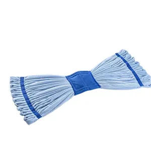 Large Professional Microfiber Commercial Wet Replacement Tube Head Mop Supplier