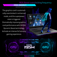 Produsen Menyediakan Laptop Gaming Asus Rog Strix Scar16 240Hz 2.2GHz Turbo Maks 5.8GHz I9-14900hx Rtx4060 4070 Notebook