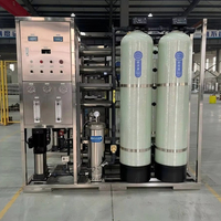 Système de traitement d'eau par osmose inverse (RO) industriel HC 0,5-4T, machine de purification, 95% de dessalement, 4000L/heure d'eau potable