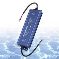 Alimentation LED étanche IP67 AC/DC à tension constante 60W 400W, transformateur d'éclairage 12V 24V