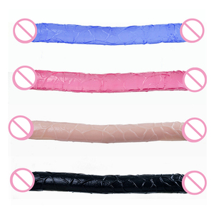 <span class=keywords><strong>Style</strong></span> tendance Gay et Lesbien 15 pouces Géant Double tête avec gode extra long pour jouets sexuels - Product Image 5