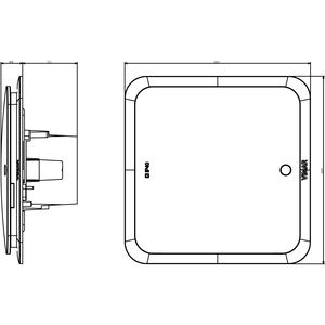 Tablero de Distribución Empotrado Vimar V53108 IP40 con Cubierta de Plástico, Fácil Instalación - Product Image 2
