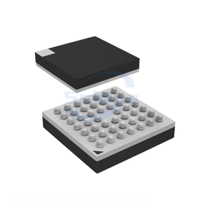 Componentes Electrónicos Originales EFM32TG825F32-D-BGA48R de 48 VFBGA Integrados, Compre en Línea con Servicio Integral - Product Image 1