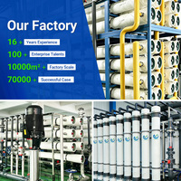 Pabrik Pengolahan Air RO Bersertifikasi CE Ocpuritech 10T/H Sistem Reverse Osmosis Industri Dengan Solusi Air PLC
