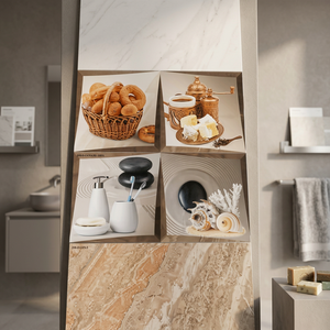 Haute qualité 12x24 30x60cm 300x600mm Guangdong numérique céramique brillant carreaux de mur pour cuisine décor à la maison revêtement en porcelaine - Product Image 6