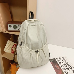 Nouvelle mode lumière simple sac à dos femme <span class=keywords><strong>littérature</strong></span> <span class=keywords><strong>japonaise</strong></span> et art sac d'école loisirs sport voyage couleur unie sac à dos - Product Image 2