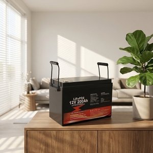Paket Baterai LiFePO4 12V 100Ah 200Ah 300Ah Langsung dari Pabrik, Sel Grade A, Penyimpanan Energi Rumah - Product Image 1