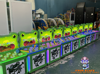 IFD pas cher en gros monnayeur jouant grenouille Gams Machine enfants marteau Machine de jeu d'arcade pour les ventes