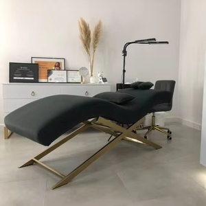 Curved Lash Table Beauty Bed Facial Massage Bed - Product Image 1