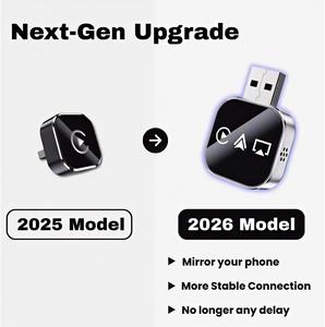 <span class=keywords><strong>3</strong></span> trong 1 không dây Carplay Adapter cho Apple IOS <span class=keywords><strong>Android</strong></span> Plug & Play 2.<span class=keywords><strong>4</strong></span>/5GHz Wifi và BT 5.0 <span class=keywords><strong>Android</strong></span> Auto adapter không dây - Product Image 3