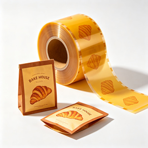 Bolsa de Embalaje para Pan, Impresa y Laminada con Offset Personalizado, en Rollo, de Plástico de Grado Alimenticio, para Alimentos para Bebés, Panadería y Venta al por Menor - Product Image 6