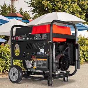 Hotgasoline Máy phát điện lớn bình nhiên liệu 8/10KW hộ gia đình Nhỏ 220V/380 duy nhất ba giai đoạn hộ gia đình công nghiệp Máy phát điện đặt - Product Image 2