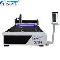 Machine de découpe laser à fibre CNC CHINSAIL CXF1530 1.5KW 2KW 3KW 4KW 6KW 8KW 12KW pour la découpe de métaux et d'acier