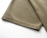 Chemise Henley en tissu gaufré 325 GSM, personnalisable avec votre propre logo, chemises en coton, col rond, coupe ajustée, imprimé, manches courtes pour homme