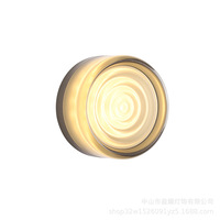 Lampe murale moderne en acrylique LED à angle droit pour salon, couloir, escalier, décoration intérieure, lumière de luxe, simple, créative, lampe de chevet intérieure