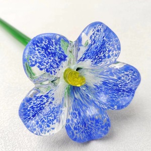Décoration d'art moderne, création artisanale rétro, roses simulées à longue tige, pièces en <span class=keywords><strong>verre</strong></span> <span class=keywords><strong>de</strong></span> Murano, vitrail, fleur <span class=keywords><strong>de</strong></span> <span class=keywords><strong>tulipe</strong></span>, art populaire - Product Image 6
