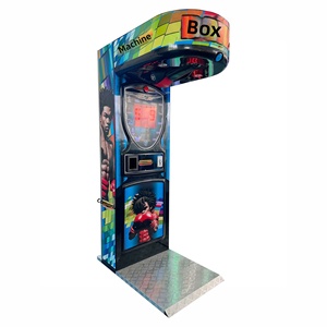 Máquina de Boxeo Arcade Dragon Fist de Venta Directa de Fábrica - Dispositivo de Medición de Fuerza Antiestrés de Metal ABS Acrílico para un Jugador - Product Image 5