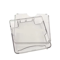 Boîtier de console de jeu GBA SP, boîtier transparent en cristal pour GBA SP, coque de protection pour GBA SP