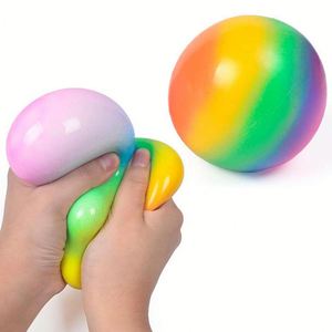 Juguete Antiestrés de EVA de 6 cm que Cambia de Color, Relleno de Harina, Suave, de TPR, Sensorial, para Apretar, Relajación, Descompresión - Product Image 2