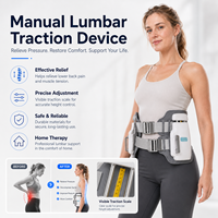 Appareil de traction vertébrale mécanique Boan, dispositif de décompression lombaire réglable pour la physiothérapie, construction en acier