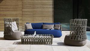 Jardin extérieur tissu coin canapé-lit - Product Image 4