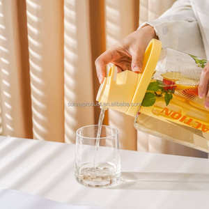 PINKAH 67oz/2000毫升大容量Tritan野营水瓶，带沏茶机防漏和不含BPA的咖啡和茶手柄 - Product Image 2