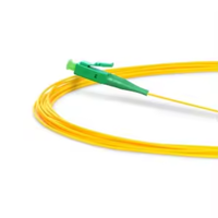 Cordon de brassage fibre optique intérieur personnalisé 1m 1.5m 0.9mm 9/125 LC APC Simplex Monomode G657A G652D