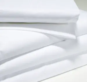 酒店床上用品100% 土耳其棉质酒店纺织白色4件被套床单枕套批发经济便宜