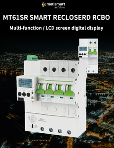 Disyuntor de corriente residual MT61SR 4 polos 63A 30ma <span class=keywords><strong>ELCB</strong></span>/RCD/RCCB/RCBO Matis Recloser - Product Image 5