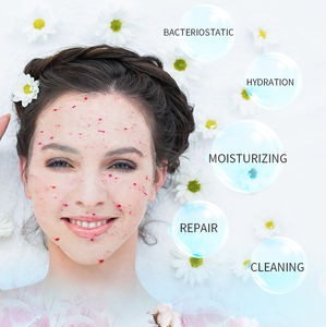 Maschera liofilizzata liofilizzata con acido ialuronico a base di petali di rosa mascherina in cotone acido ialuronico mascherine per viso produttore di carta - Product Image 1