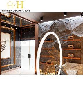 Negozio di sigari in stile <span class=keywords><strong>Art</strong></span> Deco diretto in fabbrica con vetrina per sigari personalizzabile e vetrina in vetro di lusso con luce - Product Image 4