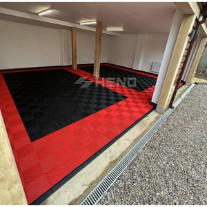 Dalles de sol modulaires ventilées robustes pour lavage de voitures, ateliers et garages - Product Image 6