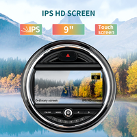 Lecteur DVD de voiture pour BMW MINI Cooper R56 Écran capacitif 7 pouces 8 cœurs 1Din DSP Carplay Amplificateur stéréo Mirror Link Android Auto