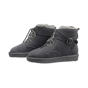 Bottes de neige en peau de <span class=keywords><strong>mouton</strong></span> pour femmes, hauteur cheville, chaude, pour l'hiver, offre spéciale, - Product Image 4