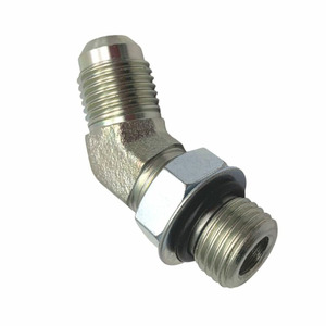 Chine <span class=keywords><strong>prix</strong></span> d'usine en gros 6802-NWO série SAE 070320 mâle JIC à ORB 45 coude joint torique patron raccords de tuyauterie hydrauliques - Product Image 2