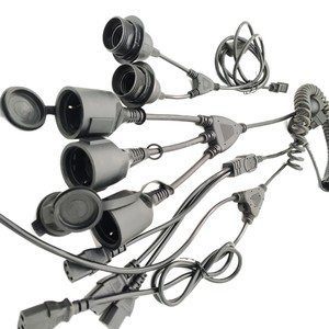 สายพ่วง 3 ช่องเสียบปลั๊ก IEC C19 100-240V สายไฟ PVC ชนิด SJTOW สำหรับจ่ายไฟ - Product Image 5