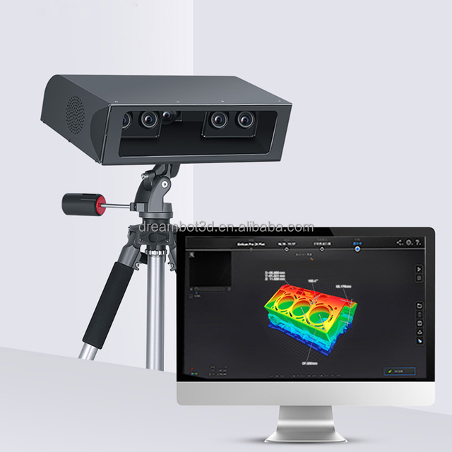 Portable 6.38 MP Four Lens High Solution Precision Non-Contact Photography Stationary 3D Scanner for Electronic Components