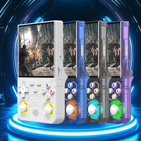 Console de jeu portable R36 Ultra, 20+ émulateurs, open source, 18000 jeux intégrés, double joystick, console rétro portable pour enfants