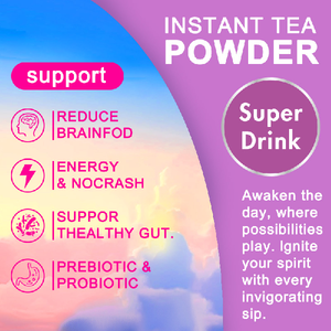 OEM Super Yerba Mate bubuk teh Raspberry Lemonade rasa <span class=keywords><strong>Gut</strong></span> Kesehatan dukungan 30 porsi jual panas suplemen Herbal - Product Image 3