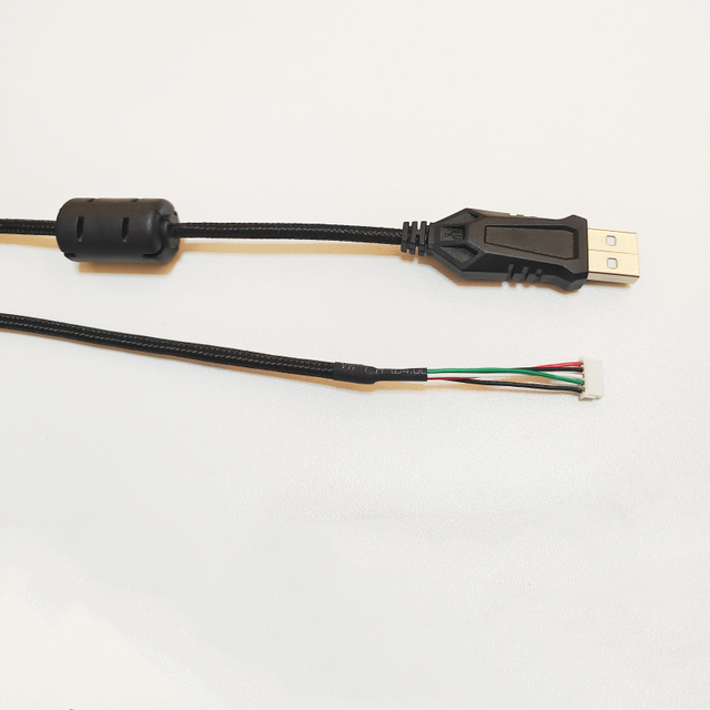USB Keyboard Replacement Cable 5P for Corsair Zh1.5 Black Cherry Mx1.25MM Broken Cable Repair Electronic Components