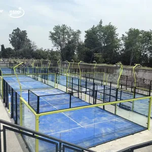 Tennis Court Equipment For Padel Tennis Court Pista Padel For Padel Club and Hotel Project