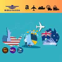 Agent maritime pas cher de Chine vers l'Australie, fret maritime LCL + Express avec capacité de transport de marchandises dangereuses DDP