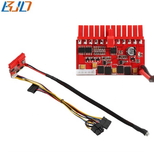 160W 24Pin блок питания ATX DC 12V PICO PSU, модуль источника питания для материанская Мини ПК чехол для ноутбука