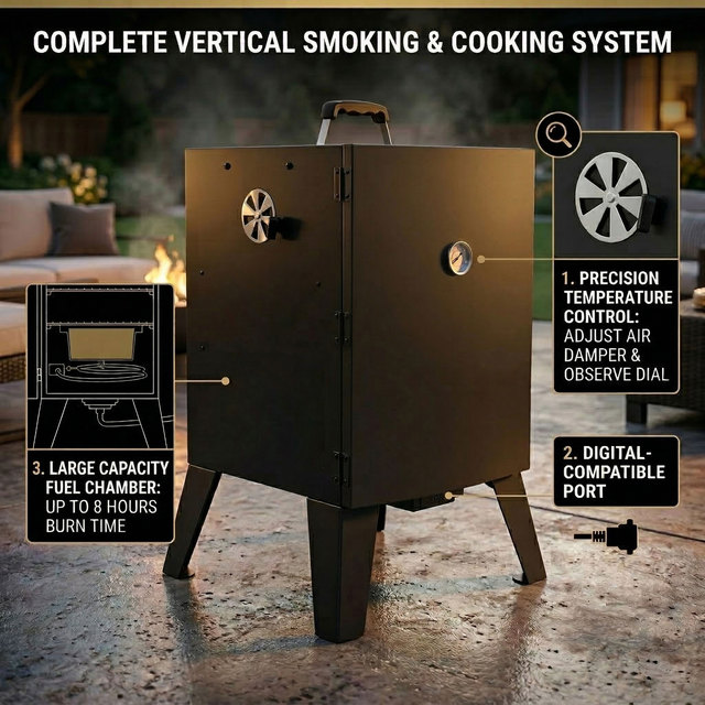 Best Selling Outdoor Kitchen Set Electric Grill Hot Sale Briquet Bbq Smoker
